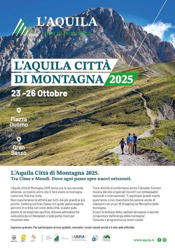 Torna l’evento “L’Aquila Città di Montagna”: scopri tutti gli appuntamenti