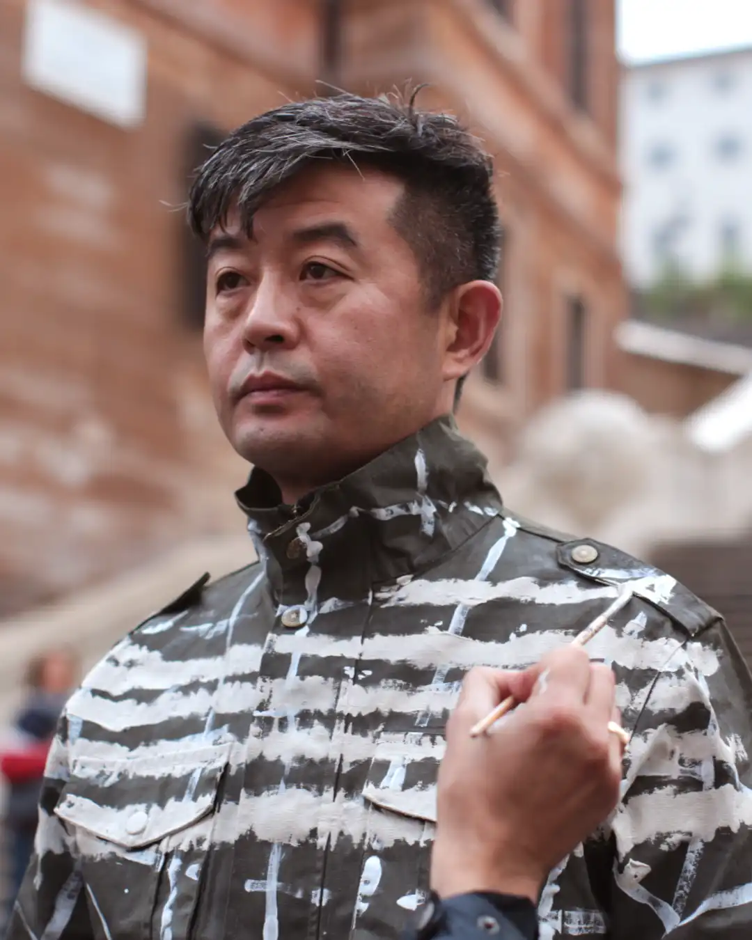 Liu Bolin - Foto Stefano Fiumana