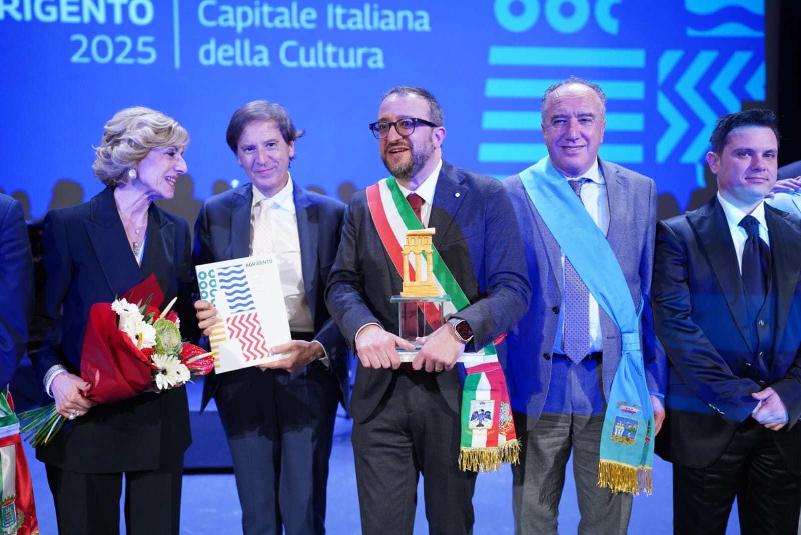 Il sindaco Biondi ad Agrigento per il passaggio di consegne tra capitali della cultura