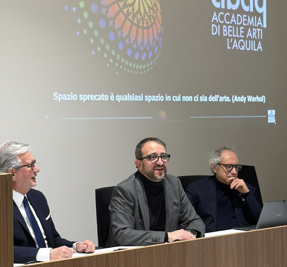 Presentato il progetto del Campus dell’Accademia di Belle Arti dell’Aquila