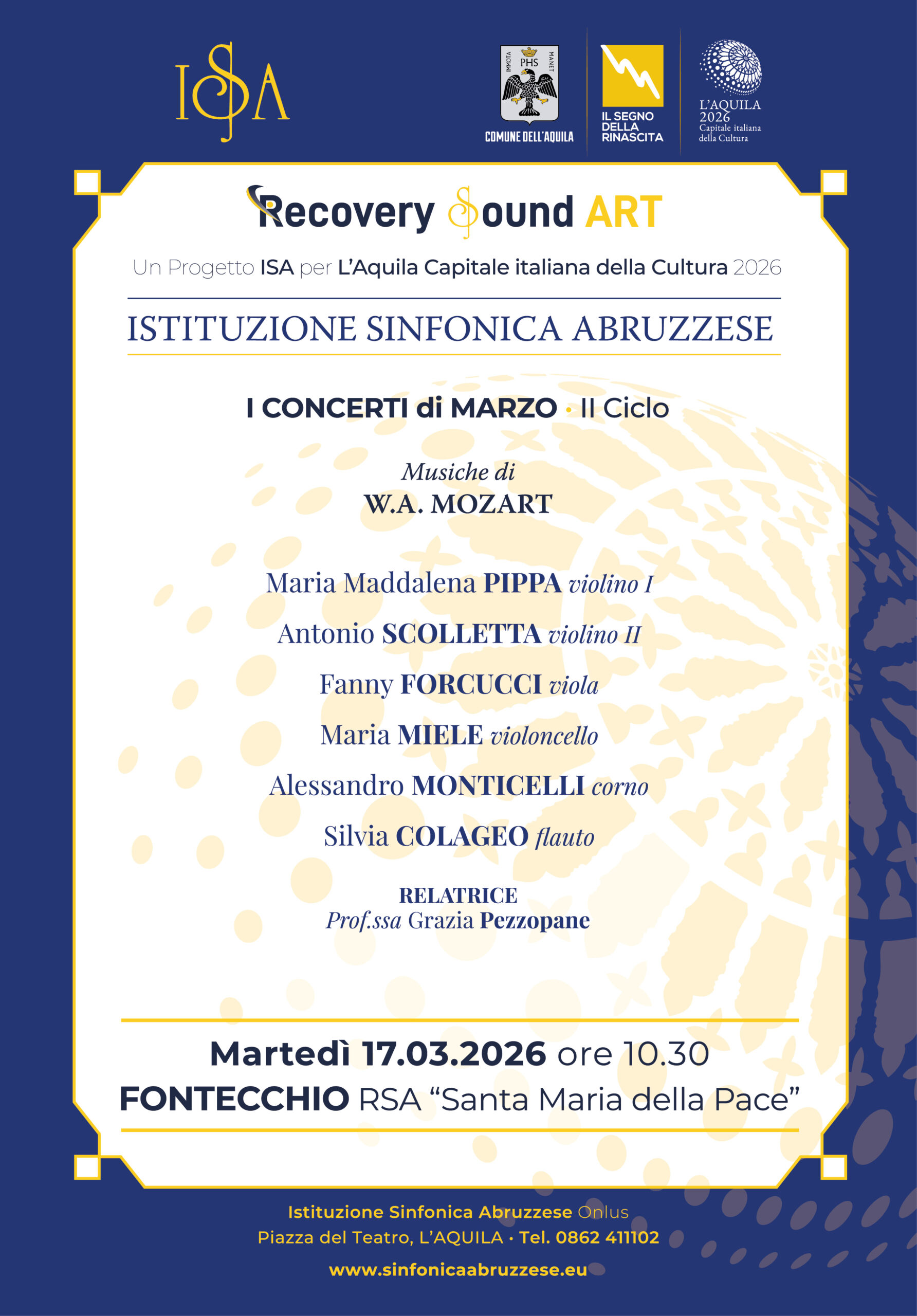 Recovery Sound 17 marzo
