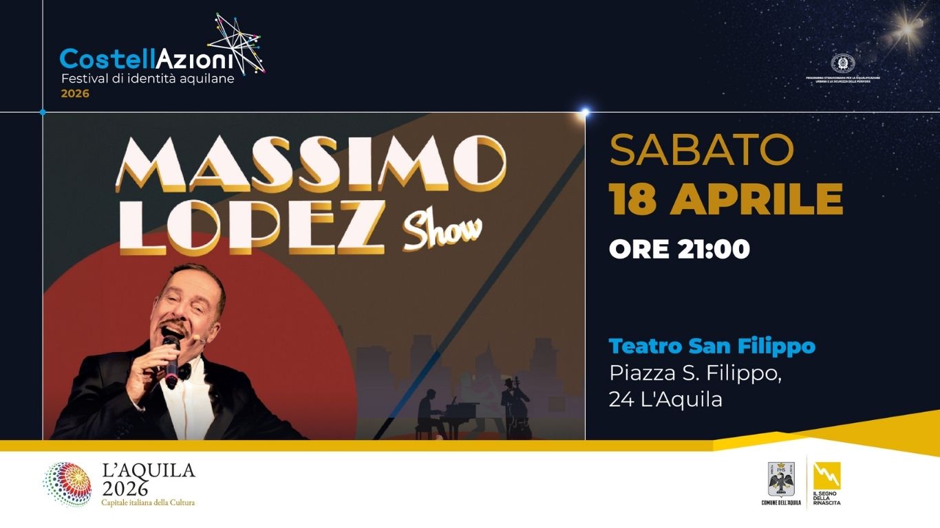 Massimo Lopez Show al Teatro San Filippo Neri