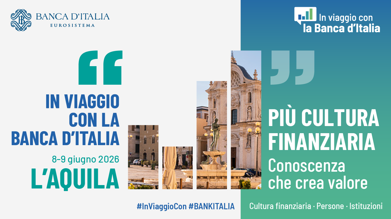 In Viaggio con Banca D'Italia all'Aquila 2026 Capitale italiana della Cultura