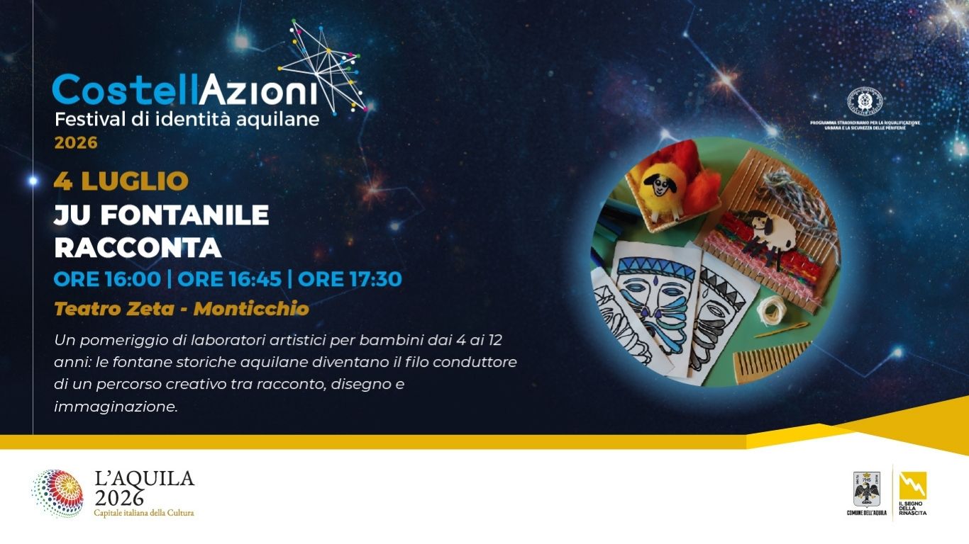 Ju Fontanile racconta a Monticchio - Progetto CostellAzioni