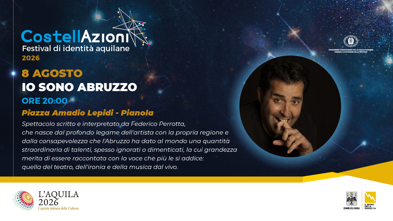 Io sono Abruzzo - Progetto CostellAzioni