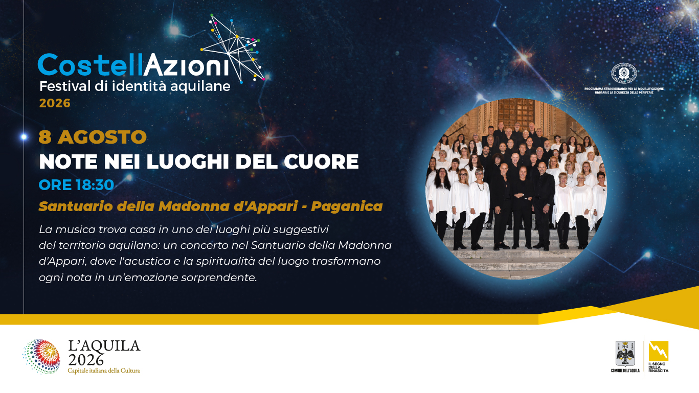 Note nei luoghi del cuore - Progetto CostellAzioni