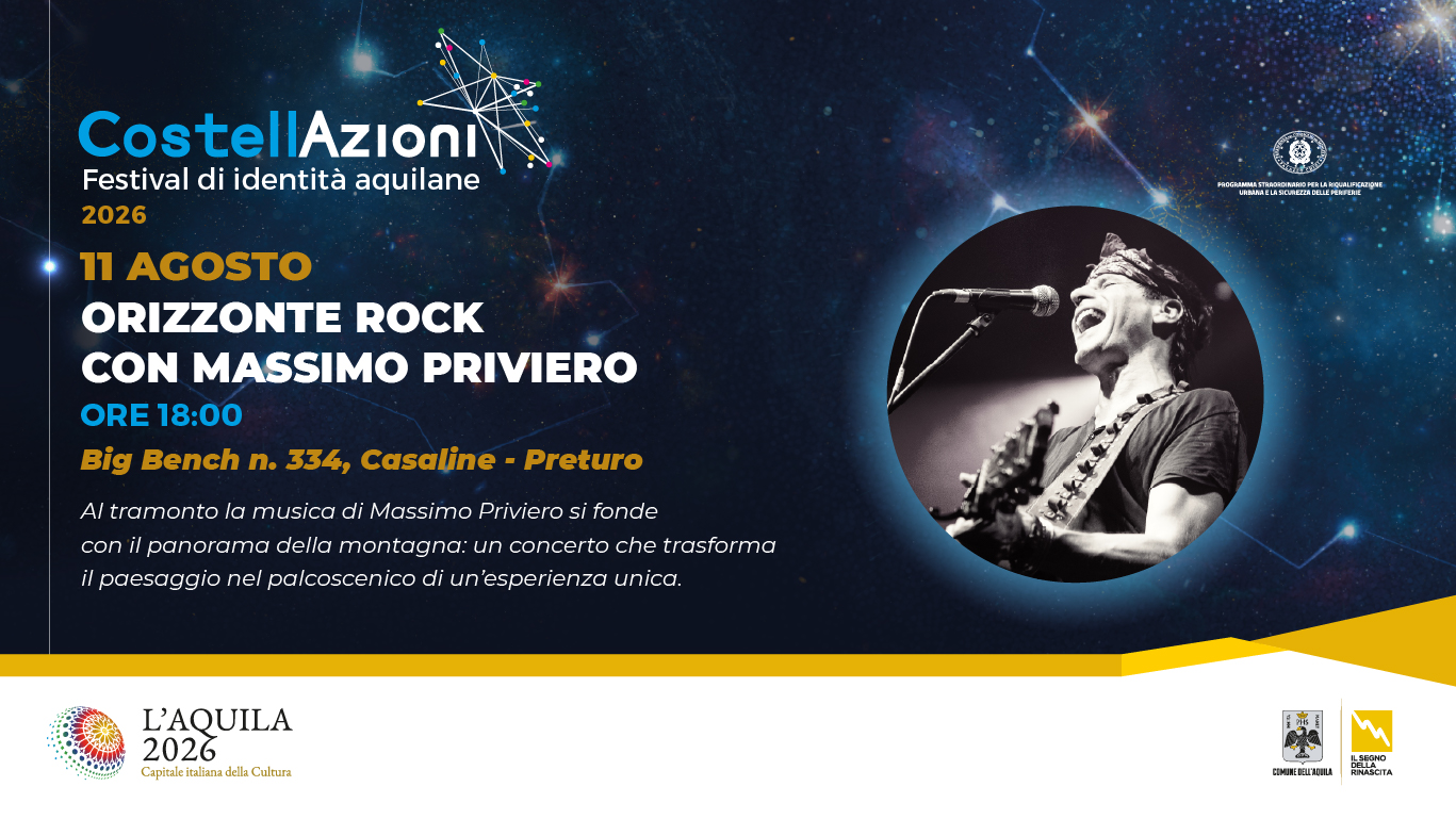 Orizzonte rock con Massimo Priviero - Progetto CostellAzioni