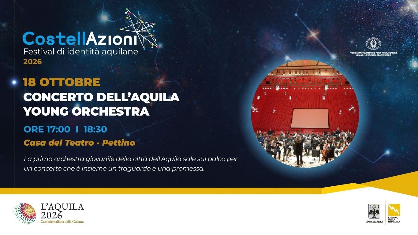 Concerto dell'Aquila Young Orchestra - Progetto CostellAzioni