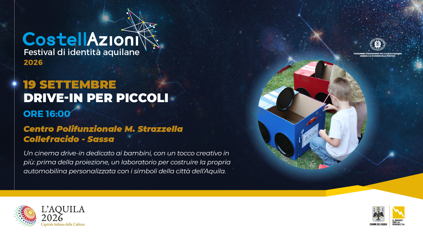 Drive-in per Piccoli - Progetto CostellAzioni