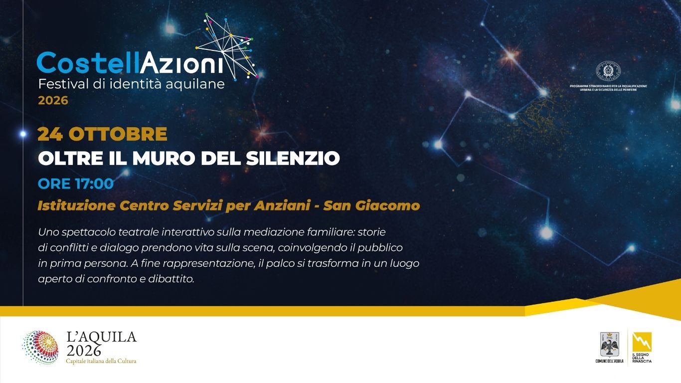 Oltre il Muro del Silenzio - Progetto CostellAzioni