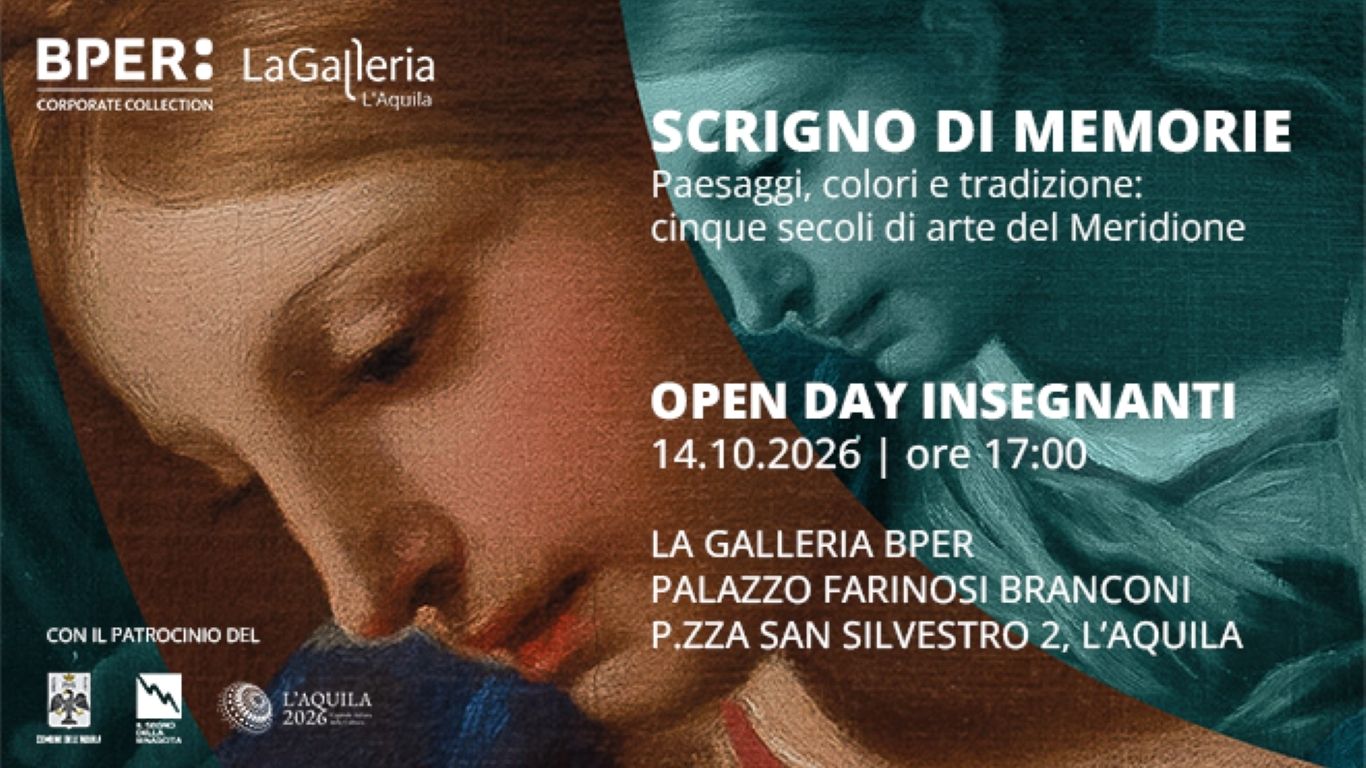La Galleria BPER L’Aquila | Open Day Insegnanti
